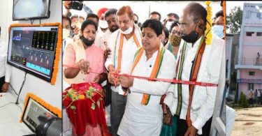 नगरीय प्रशासन मंत्री डॉ डहरिया ने 8.5 करोड़ की लागत से निर्मित जल शोधन संयंत्र एवं उच्च स्तरीय जलागार का लोकार्पण किया*